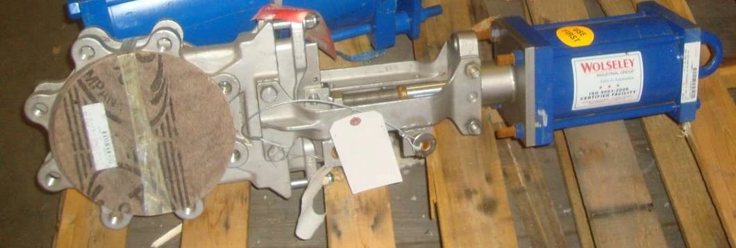 6"-150 Knife Gate Valve Air Operated