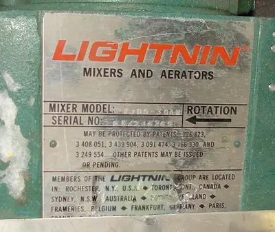 USED LIGHTNIN XJDS 30AM