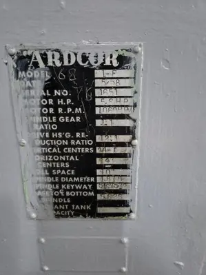 6 STAND X 1.5" ARBOR X 10" ROLL SPACE ARDCOR MODEL #1-F ROLLFORMER: YOBRO #25222