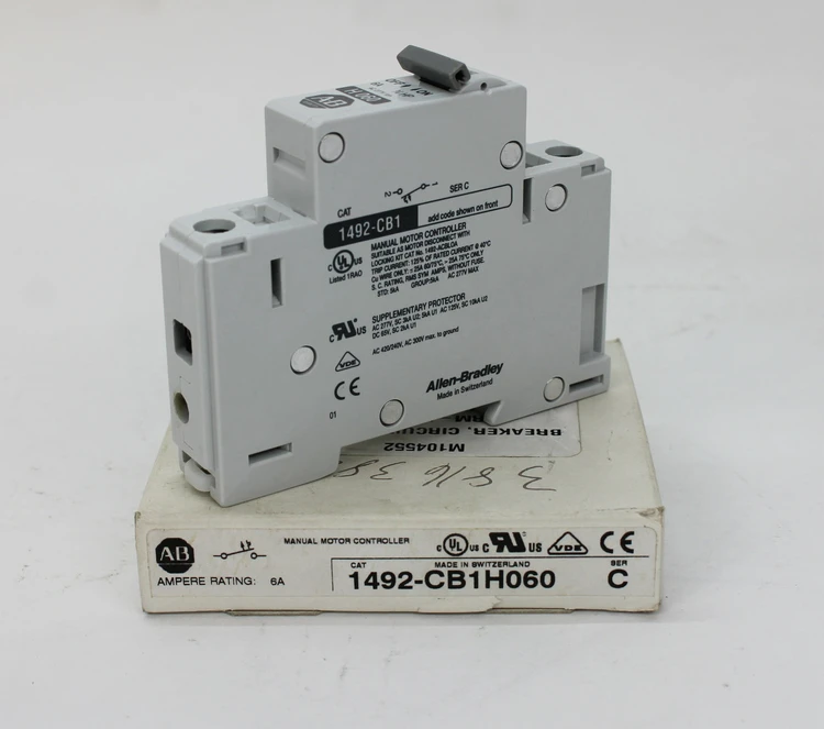 New | in-Stock ALLEN BRADLEY 1492-CB1 H060 Circuit Breakers Kentucky US | Industrial Parts R Us Inc. #355250
