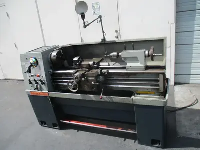 15" x 50" Clausing Colchester, Lathe, In/Mm, 2000 RPM, 9.5" swing over cross slide, 2000 RPM, 7.5 HP