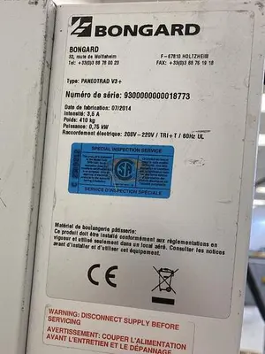USED 2014 BONGARD PANEOTRAD® V3+