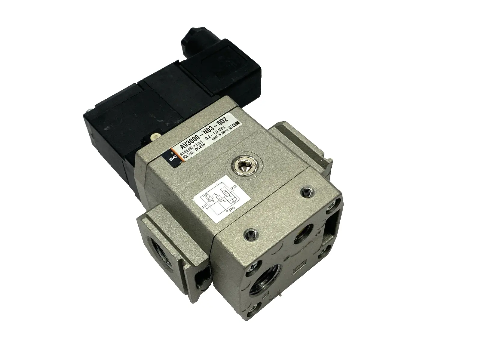 USED SMC SOFT START PNEUMATIC VALVE 3/8" PORTS