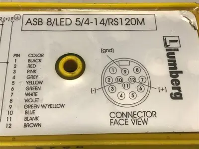 USED LUMBERG ASB 8/LED 5/4-14/RS120M