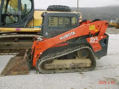 Used 2019 KUBOTA SVL95-2S Compact Track Loaders New York US | Beck Equipment #1506454