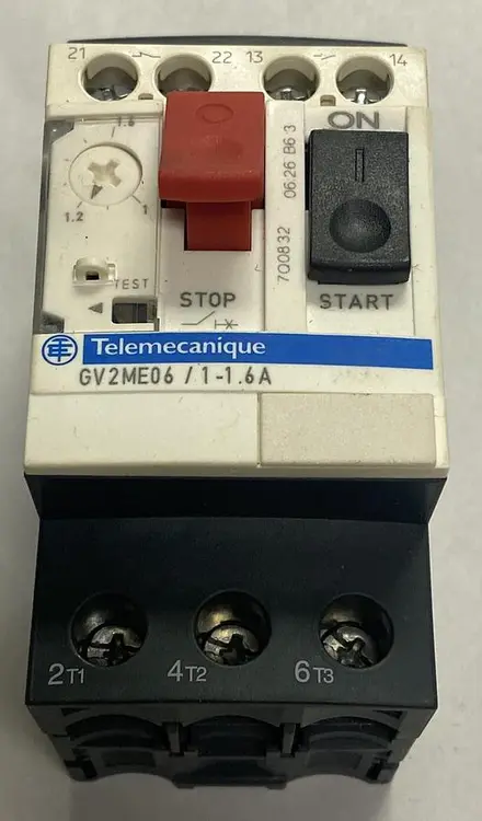 Used TELEMECANIQUE GV2ME06 Circuit Breakers | Surplus Asset Holdings #1190225