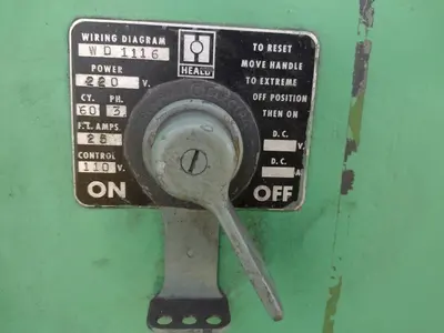 16" HEALD MODEL #271 HYDRAULIC TOOLROOM INTERNAL ID GRINDER: YOBRO #24522