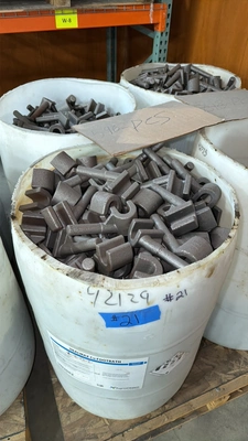 Four barrels of Klein Hickey Heads, 1" - quantity approx. 1414