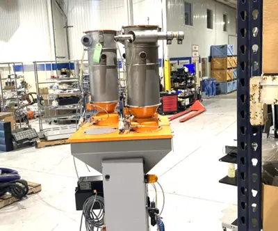 Used Motan GC100-4-PSG Hopper Blending Feeding Equipment Michigan US | Maverick Industrial Sales #1454251