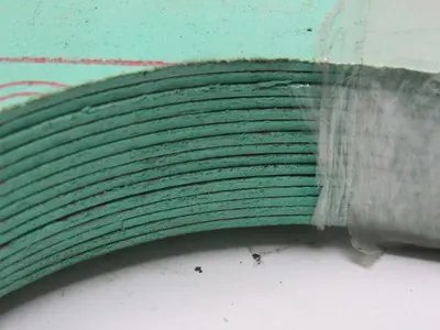 Durlon 7925/G81 4" X 1/16" 300# Flat Ring Gasket Lot Of 15