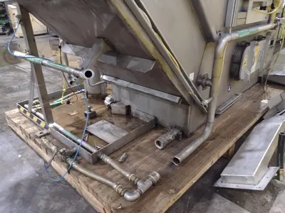 CRYSTAL FILTRATION CONTINUOUS FILTER COOLANT SYSTEM, WITH DRAG-OUT CONVEYOR : YOBRO #25069