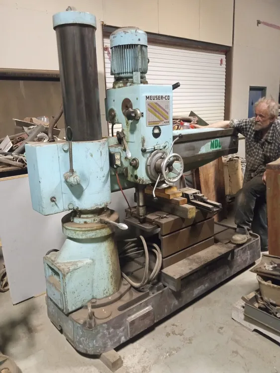 Used Meuser M35R Radial Drills Quebec CA | Machineco #1256428