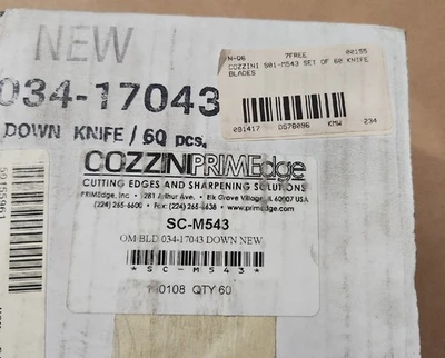 NEW Cozzini S01-M543
