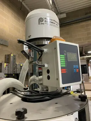 USED 1900 PLAST5IC PROCESS EQUIPMENT, INC FX-100460, MFT0754C (X2), TAL-15UFX, DH-120USD