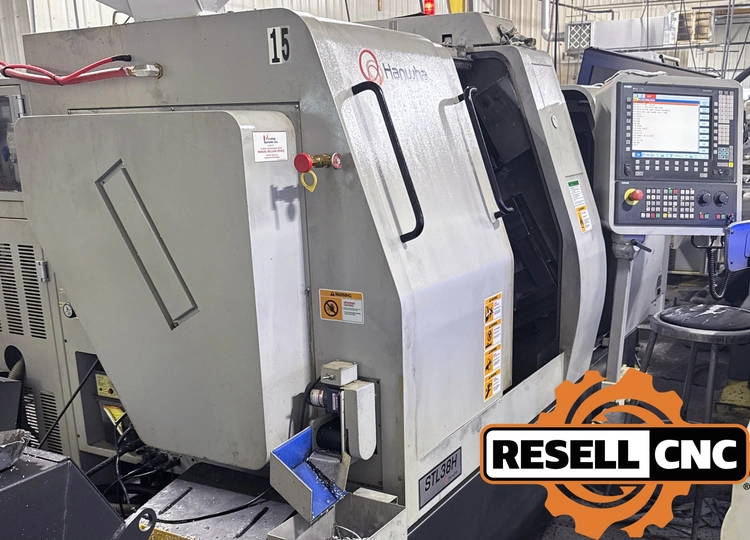 Used 2019 Hanwha STL38H Swiss Type Automatic Screw Machines Florida US | Resell CNC #806187