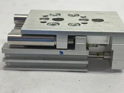 USED FESTO PNEUMATIC MINI SLIDE ACTUATOR 6MM BORE 10MM STROKE 8085105