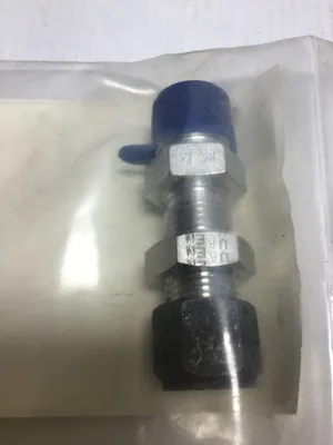 3 Parker 6-6FH2BZ-SS Compression Fittings Male Connector BLKHD 3/8 to 3/8″