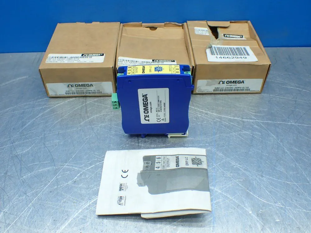 New | in-Stock OMEGA DRFLC24VDC20MV0/10 Transducers Ohio US | HGR 24 #1084800