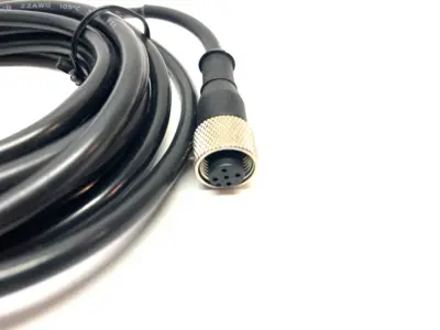 USED BANNER DOUBLE ENDED CONNECTION CORDSET M12 4-PIN