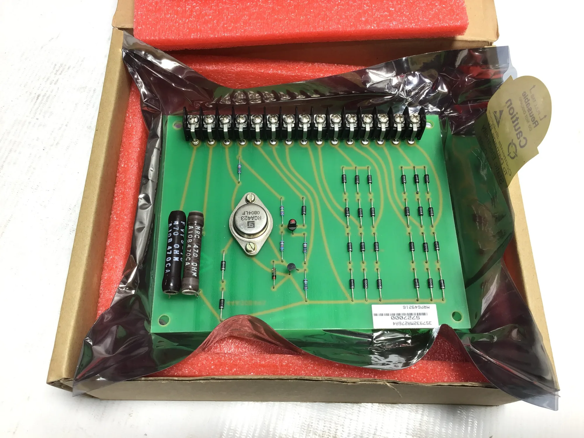 General Electric 3S7932MA276R4 – MRP649216 DC Regulator PCB Circuit Board
