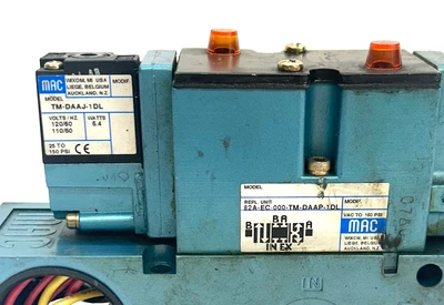 USED MAC VALVES 82A-EC-CKA-TM-DAAP-1DA