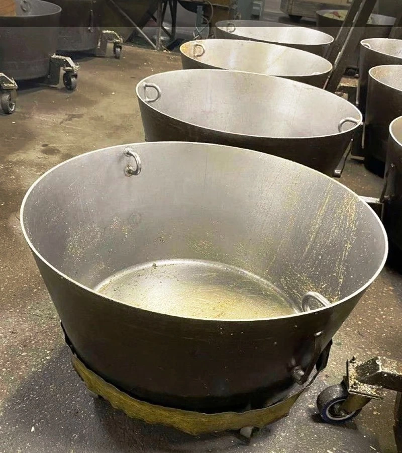 (12) Barrett 1100-E chip baskets with carts.