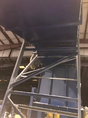 72” wide Dover Inground Conveyor