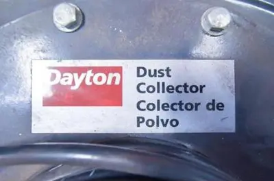 Dust Collector, Dayton, 1.5 HP #5991094