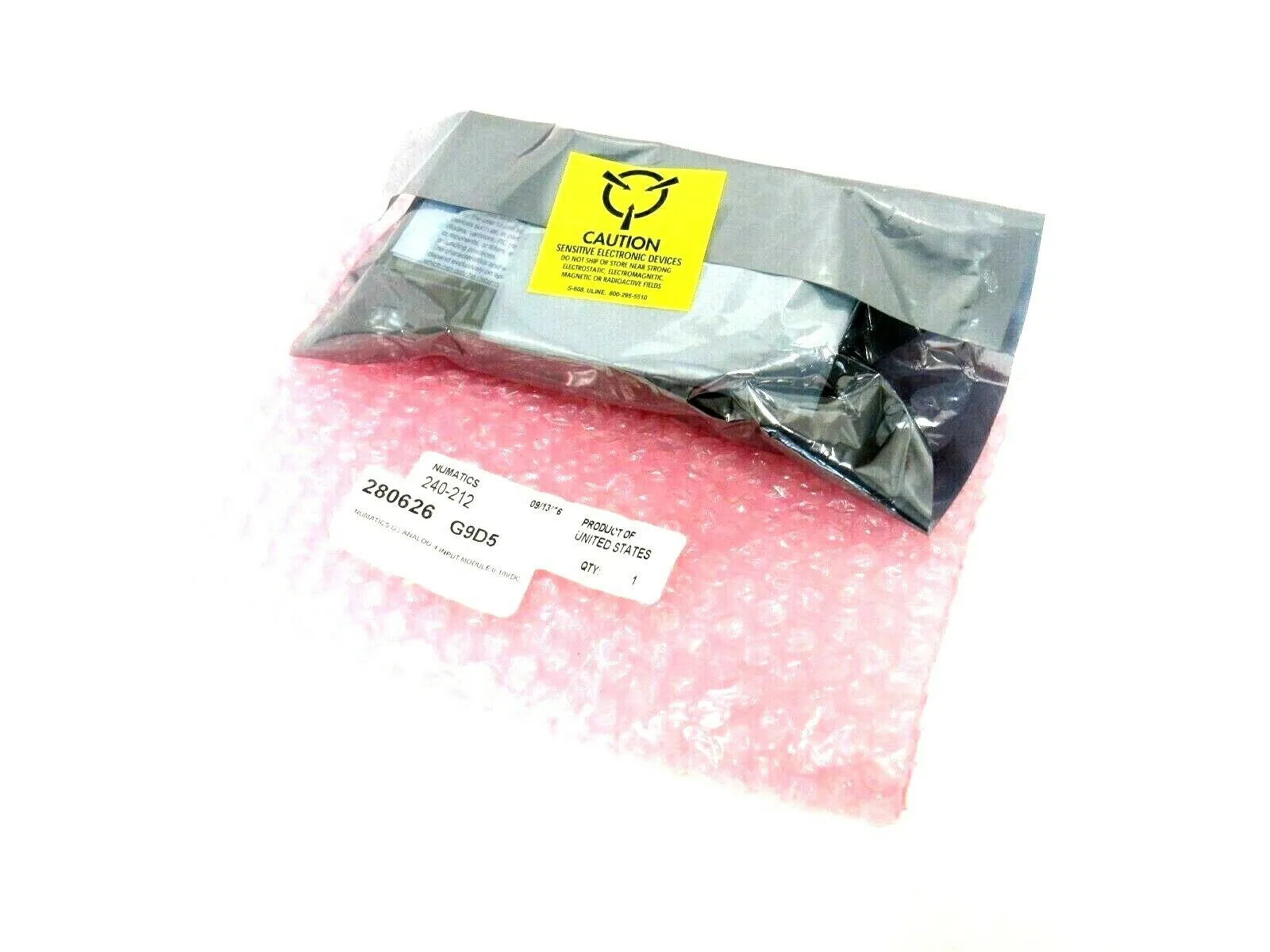 NEW NUMATICS 240-212 G3 ANALOG 4 INPUT MODULE 0-10VDC 240212 280626