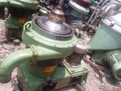 (2) Alfa-Laval MFPX 307 TFD-21 oil purifiers, 316SS.