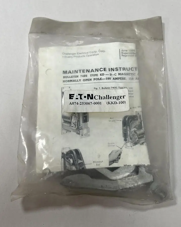 New | in-Stock CUTLER-HAMMER A074-253067-0001 Miscellaneous Equipment (Electrical & Power) Ohio US | Surplus Asset Holdings #1545924