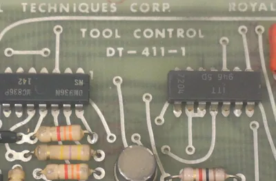 DIGITAL TECHNIQUES CORP. DT-411-1 TOOL CONTROL CARD DT4111