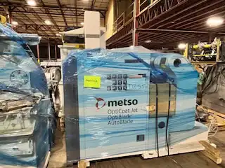 USED 1900 VALMET PILOT COATER