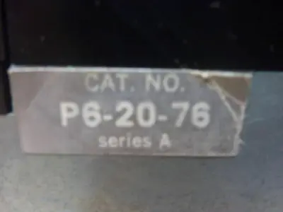 USED SYLVANIA P6-20-76