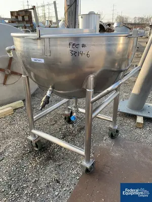 USED Groen 100 Gallon Groen Kettle, 316 S/S, 25#