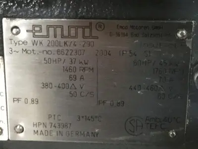 USED EMOND WK200LK/4-290