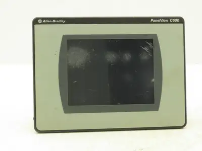 Allen Bradley 2711C  -T6T PanelView 1000 HMI Control Panel Ser A Rev A 24VDC