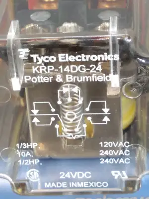 Potter & Brumfield KRP-14DG-24 Relay Loc4E41