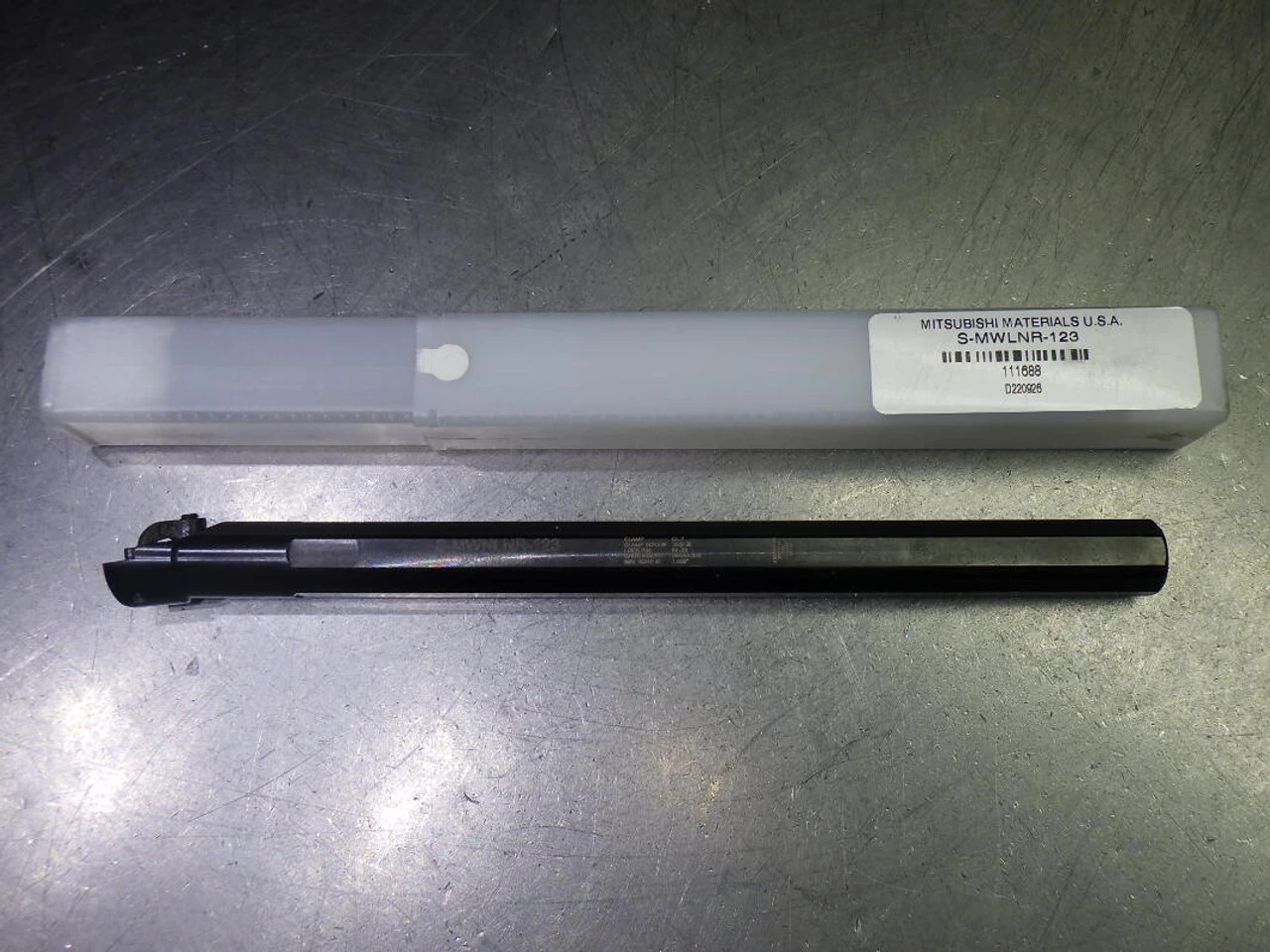 Mitsubishi 1" Indexable Steel Boring Bar 3/4" Shank S-MWLNR-123 (LOC2338A)