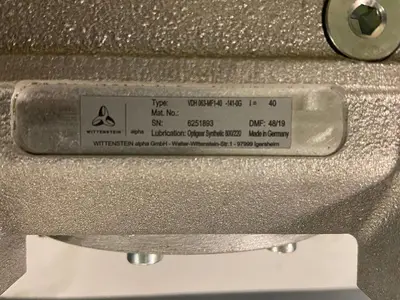 New | in-Stock WITTENSTEIN VDH 063MF1-40-141-QG Speed Reducers | Surplus Asset Holdings #1205366