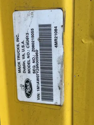 Used 2009 MACK CXU 613 Conventional trucks North Carolina US | Proxy Equipment #1385346
