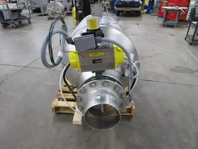 Smoot SS Scaling Hopper w/ Load Cells, Readout, and Control Panel