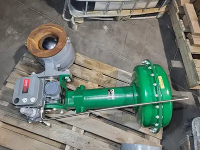 8" Class 600 Control Valve V200 w/ Size 60 Actuator 1051