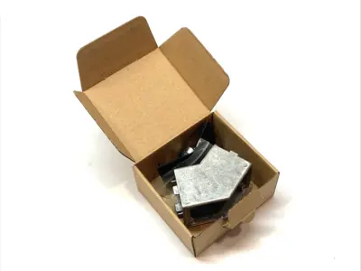 New | in-Stock Rexroth Cast Aluminum 45 Degree Connector w/ Plastic Cover & Hardware Electrical Fittings Michigan US | Maverick Industrial Sales #1419277