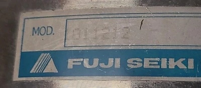 FUJI SEIKI VALVE MODEL 011212 MFG. NO:  000142 Made in Japan