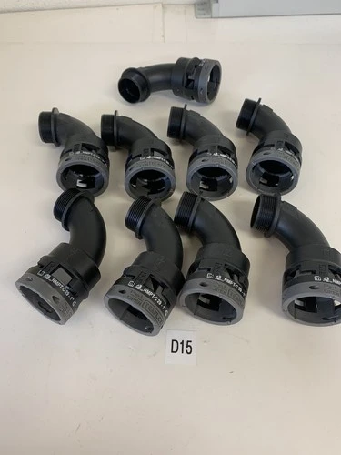 1”NPT Male Black Hard Nylon Elbow  Liquid Tight Connector For Moltec NMPType C