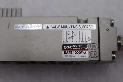 SMC SPACER REGULATOR NARB4000F-A / NARB4000FA STOCK 1665-A