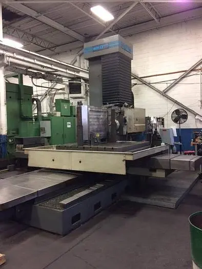Used 1996 5.9" WOTAN CNC BORING MILL CUTMAX 3 Horizontal Table Type Boring Mills Florida US | C3 SURPLUS LLC #442575