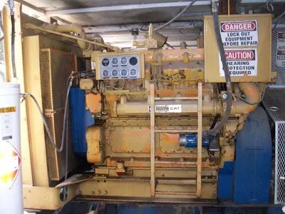 USED IDECO MM-550 DUPLEX MUD PUMP PACKAGE