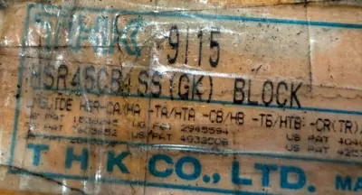 NEW THK HSR45CB1SS (GK) LINEAR GUIDE BLOCK